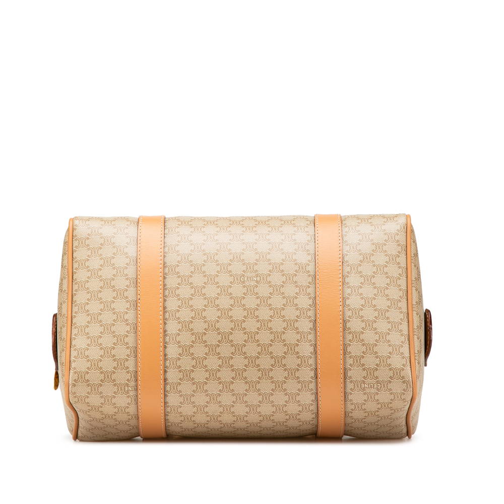 Pre-Loved Celine Macadam Coated Canvas Boston Bag - Picture 3 of 12